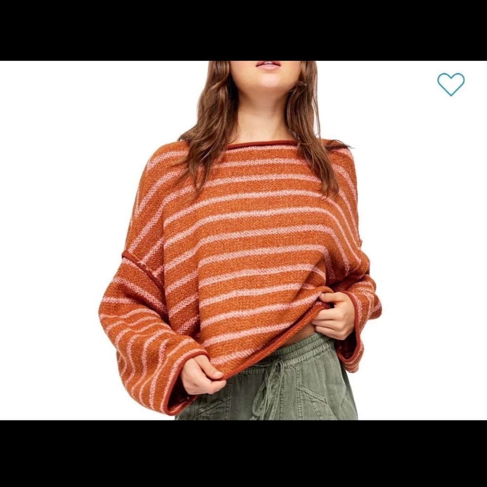 Free People Stripped Sweater